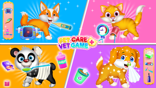 Android application Forest Animals Pet Vet Care screenshort