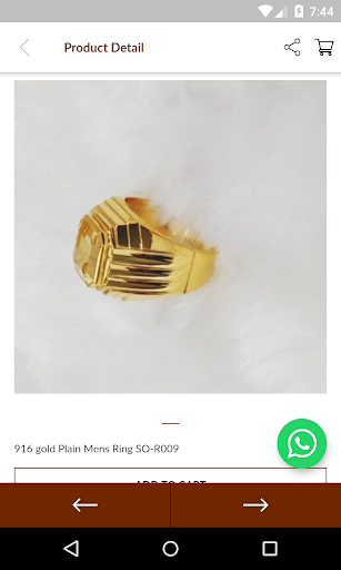 Simandhar Ornament - Gold CZ J