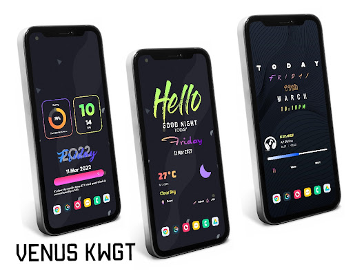 Android application Venus KWGT screenshort