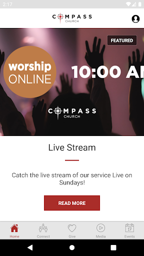 Android application The Compass Church - Indiana screenshort