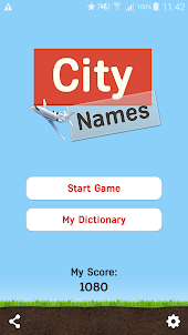 City Names: Words Game Lite