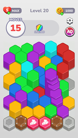 Game screenshot Hexa Pop Blast 3D apk download