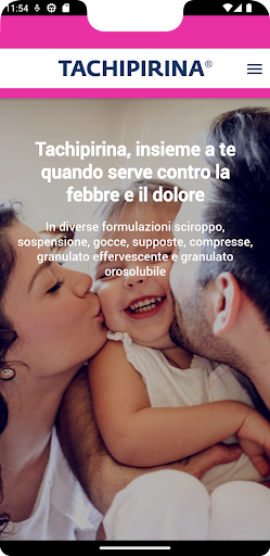 Android application App Dosaggi Tachipirina screenshort