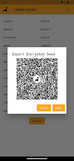 ciphergoat Screen 2