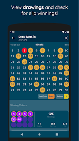KINO Live Results Slips Stats screenshot