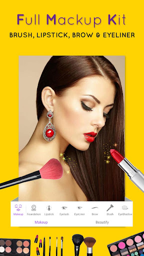 Android application Beauty Face - Makeup Cam Edito screenshort