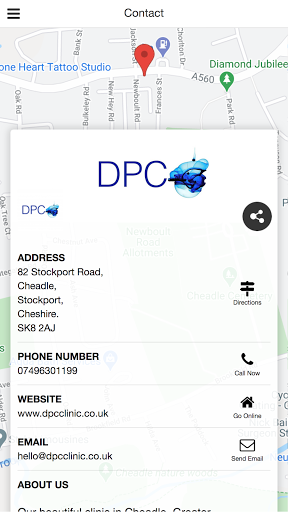DPC Clinic Screen 2
