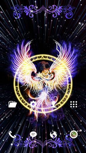 Wallpaper - Legendary Phoenix Screen 2