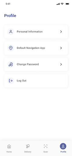 Hafary Delivery Screen 2