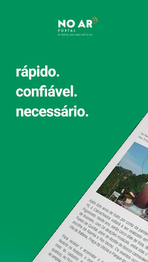 Android application No Ar Portal screenshort