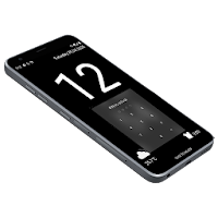 Huge Lock Screen Clock v1.4.16 (Full) (Paid) (3 MB)