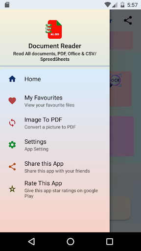 Android application All Document Viewer Pro screenshort