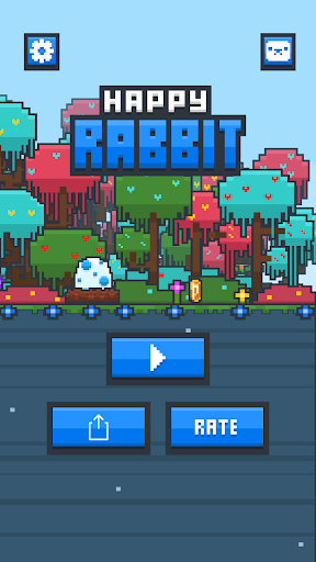 Android application Happy Rabbit screenshort