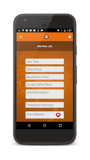 U-Bidit Home Services Screen 2