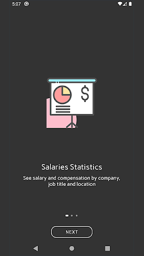 Android application Jobify - Salaries, Company Rev screenshort