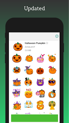 Stickers - Halloween Animated