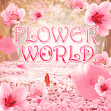 Pink Flower World icon