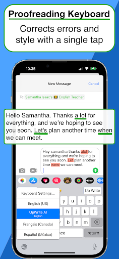 UpWrite: Grammar Check & Fix Screen 2