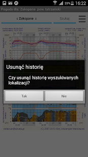 Meteo ICM. Prognoza numeryczna Varies with device APK screenshots 5