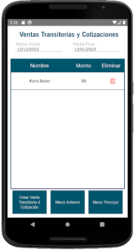 Mi Asistente de Negocios Screen 2