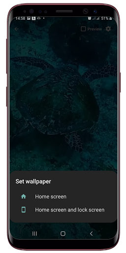 Under Ocean Live Wallpaper Screen 3