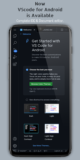 VScode for Android Screen 2