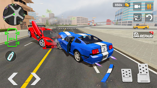 Car Crash Games Mega Car Games Screen 3