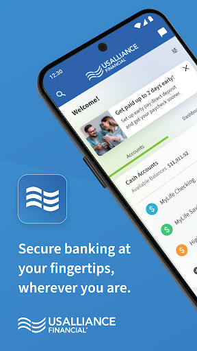 Android application USALLIANCE Mobile Banking screenshort