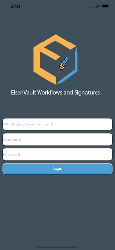 Android application EisenSign screenshort