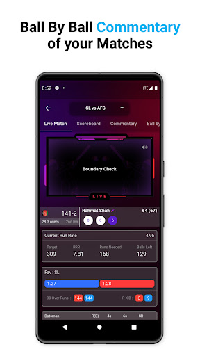 CricWay - Live Scores & Line Screen 2