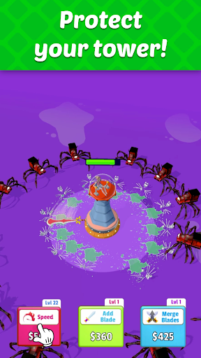 Android application Blades vs Zombies screenshort