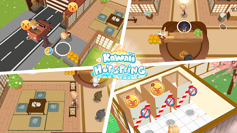 Kawaii Hotspring - シミュレーションゲームのおすすめ画像2