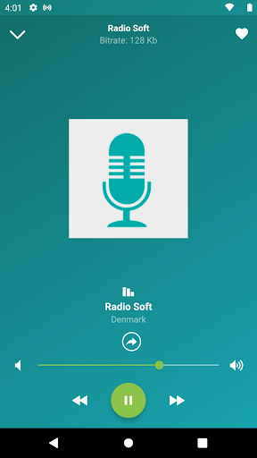 Android application Radio soft app DK screenshort