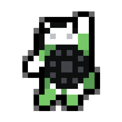 8-BIT OUTLINED Icon Theme logo