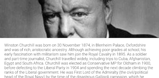 Bio Winston Churchill