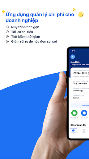 Android application Bizzi Expense screenshort