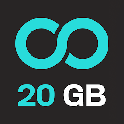 「Degoo: 20 GB Cloud Storage」圖示圖片