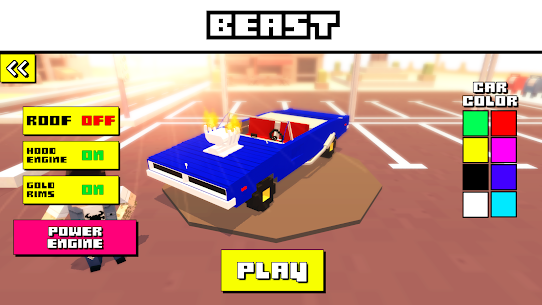 Blocky Car Racer – racing game 1.40 Apk + Mod 5