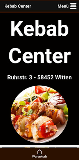 Android application Kebab Center screenshort