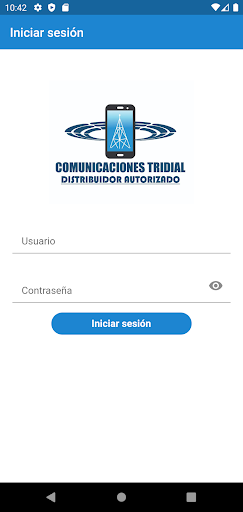 Android application Tridial Recargas screenshort