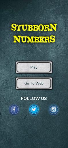 Android application Stubborn Numbers screenshort