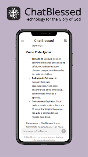 Chat Blessed Screenshot 4 - AppWisp.com