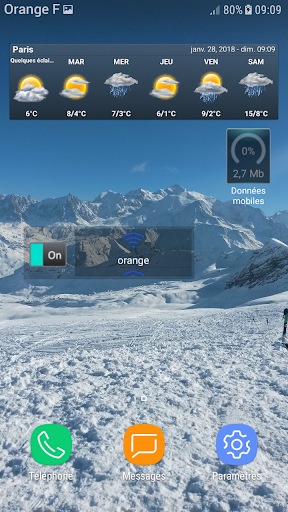 Android application World Wifi Widget screenshort