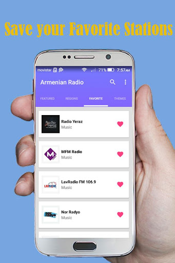 Armenian Radio Station Screen 2