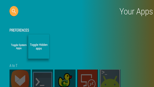 Android application Selective Launcher screenshort