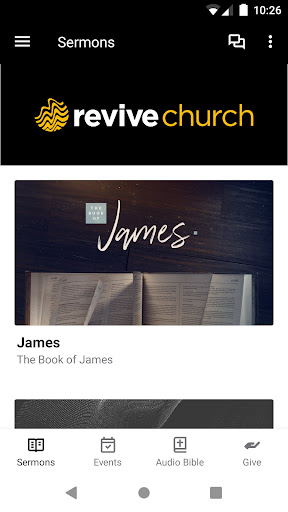 Android application Revive Church Morristown screenshort