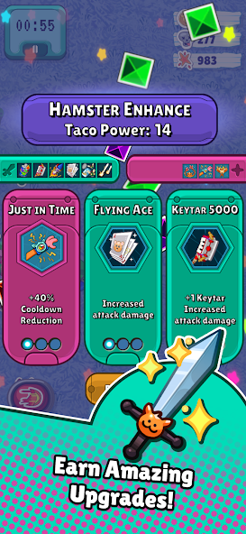 Taco: Hamster Hero 2.0.0 APK + Мод (Unlimited money) за Android