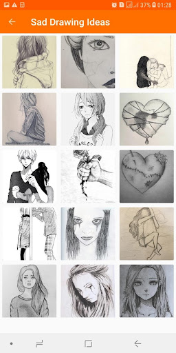 Sad Drawing Ideas Collection Screen 3
