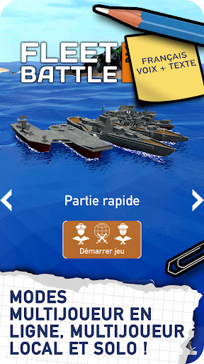 Bataille Navale - Touché-coulé screenshot 3
