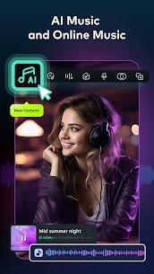 Filmora：AI 视频编辑器、Maker MOD APK（专业版解锁）4